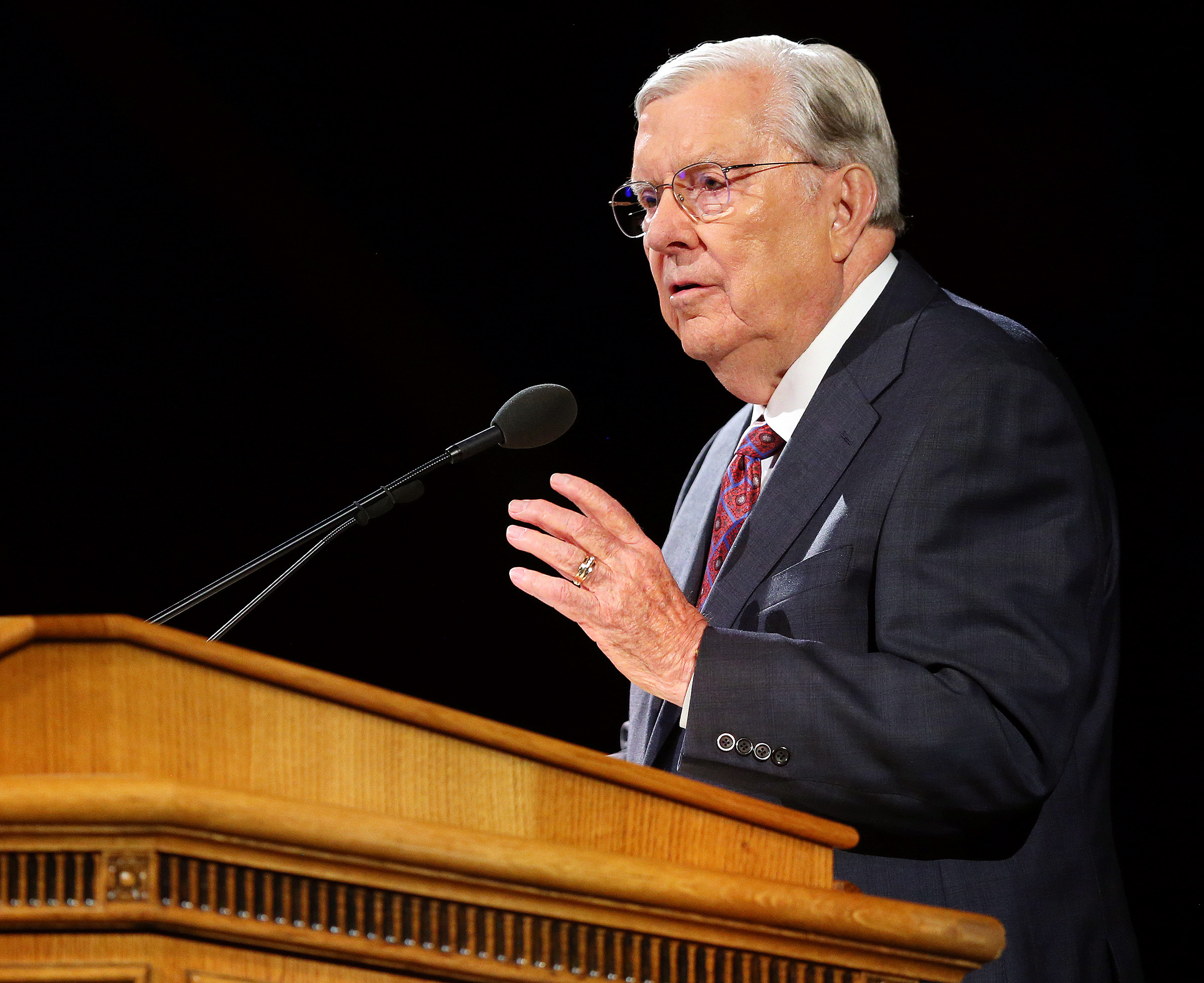 Elder M. Russell Ballard tackles tough topics, shares timely advice