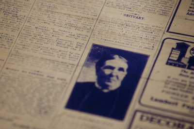 An obituary in the April 6, 1909 edition of the Deseret News. Newspapers can be a great source to find out stories about ancestors.