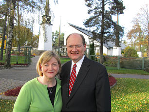 Paul K. and Bonnie Oscarson, Stockholm, Sweden