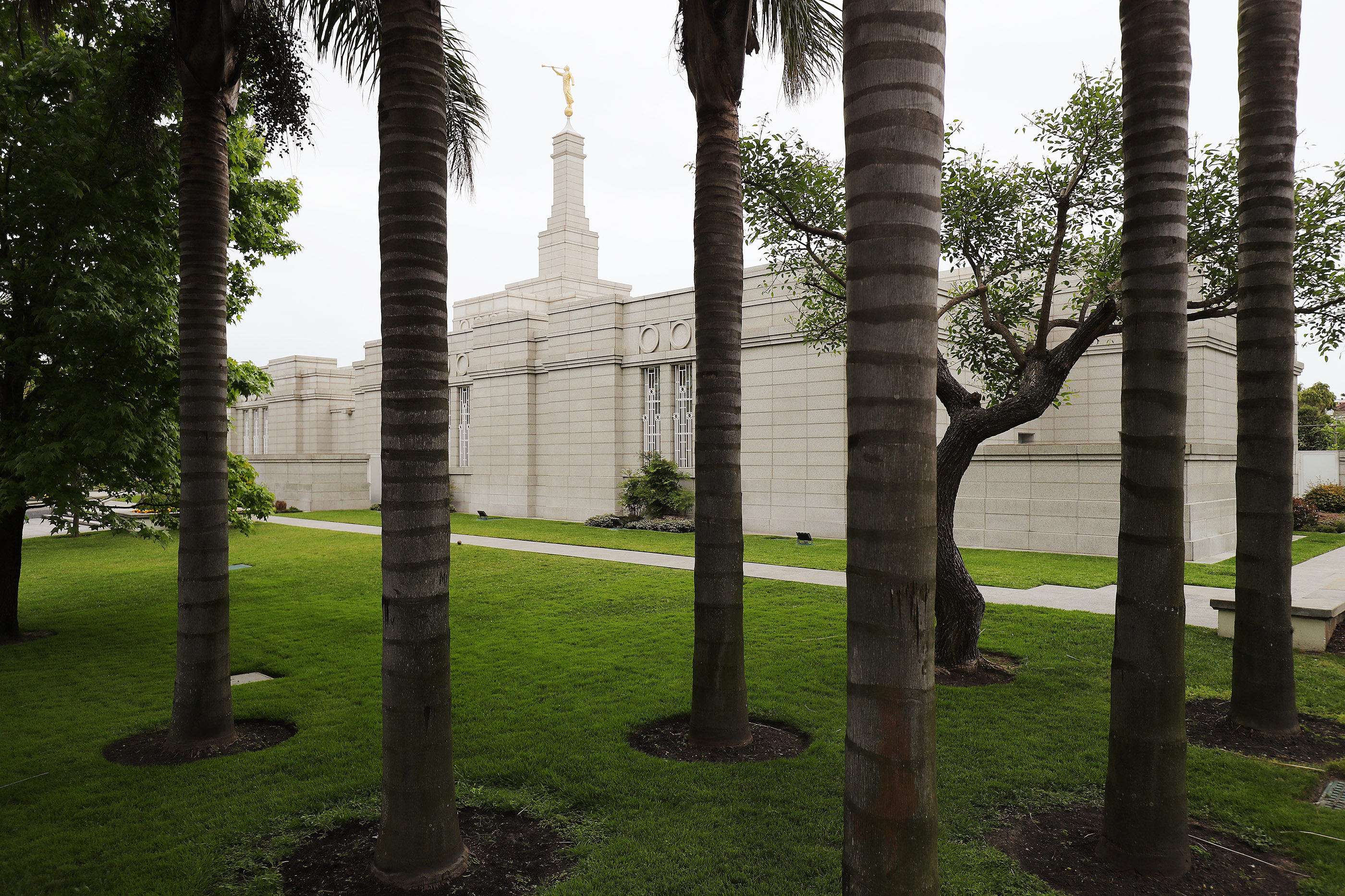 The Montevideo Temple of The Church of Jesus Christ of Latter-day Saints in Montevideo, Uruguay, on Oct. 24, 2018.