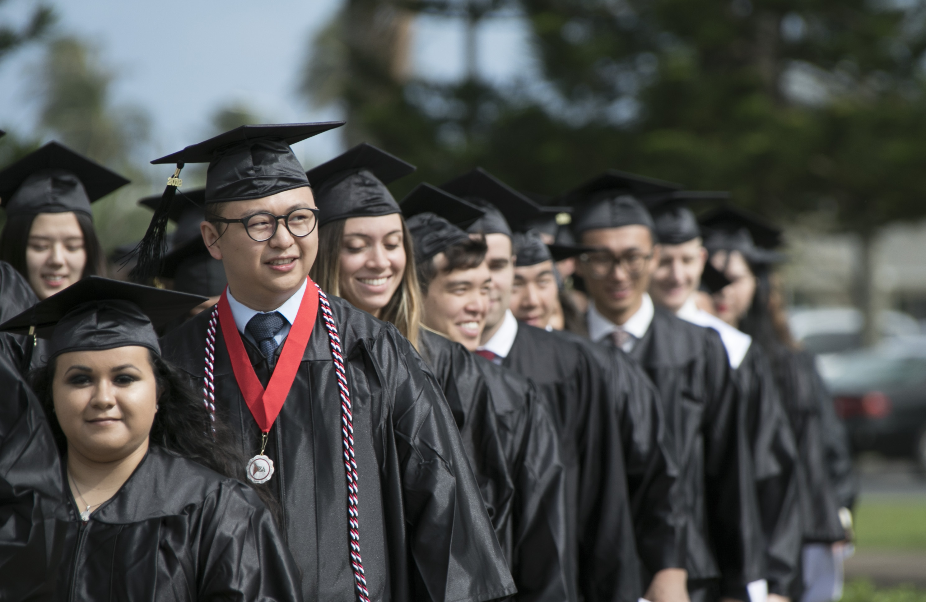 how one mothers example helped her son to graduate from graduate from college