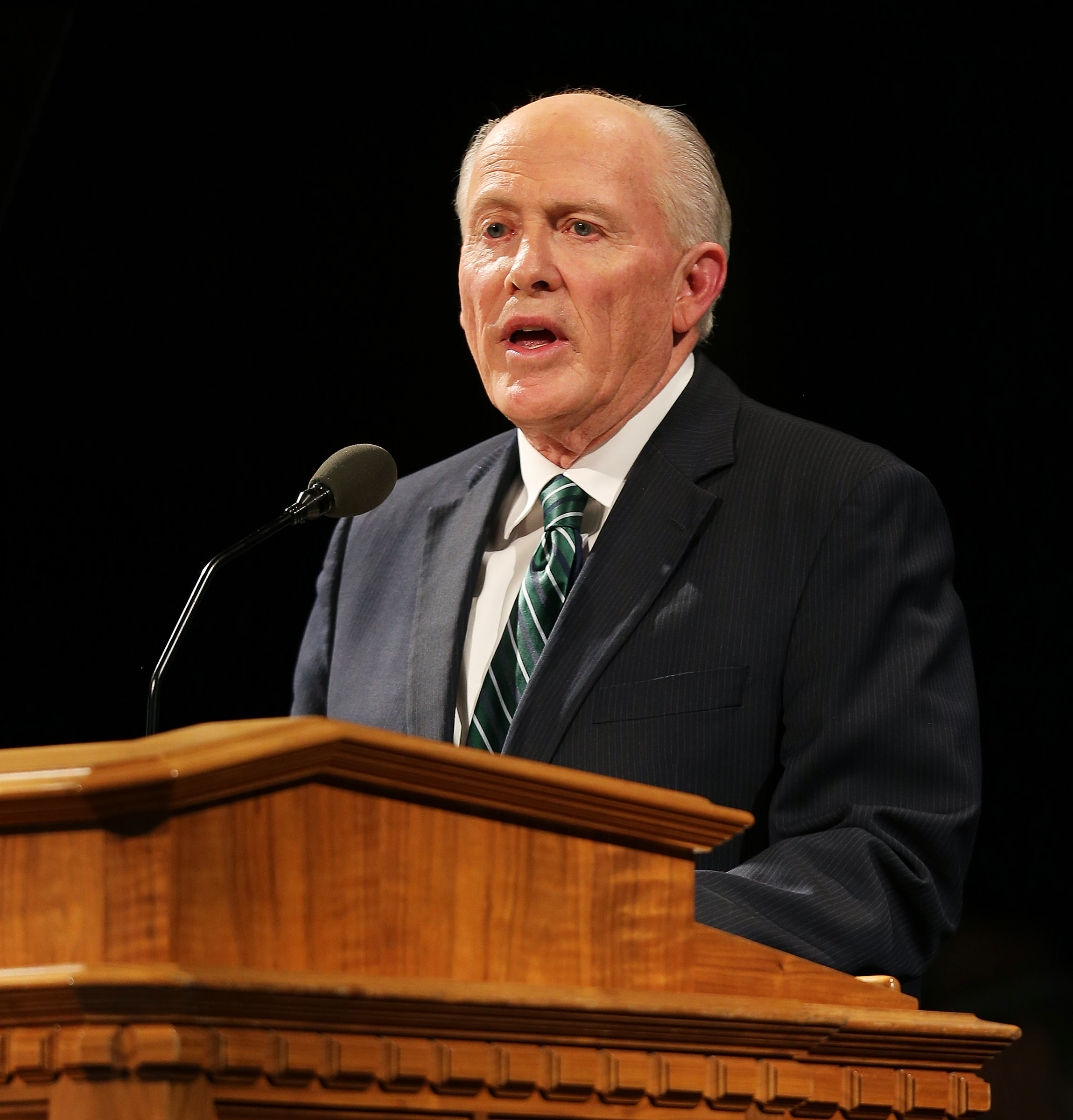 Elder Richard J. Maynes speaks to young adults around the world