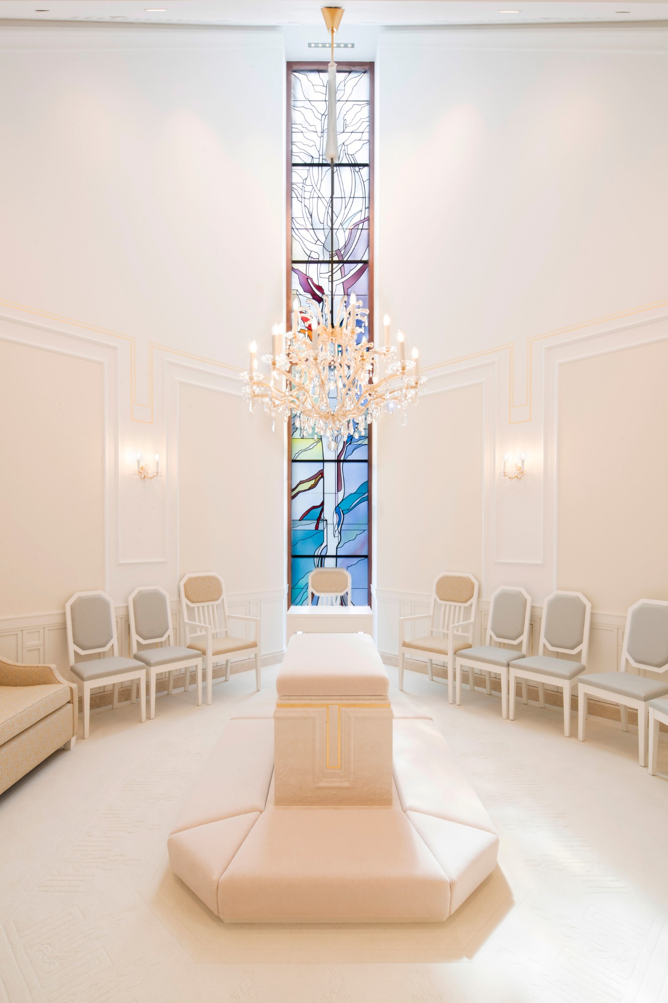A sealing room in the Frankfurt Germany Temple.