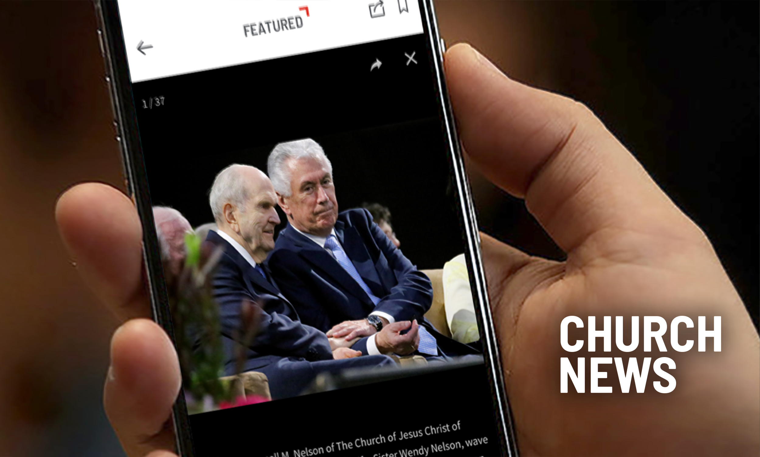 An image of the Church News app.