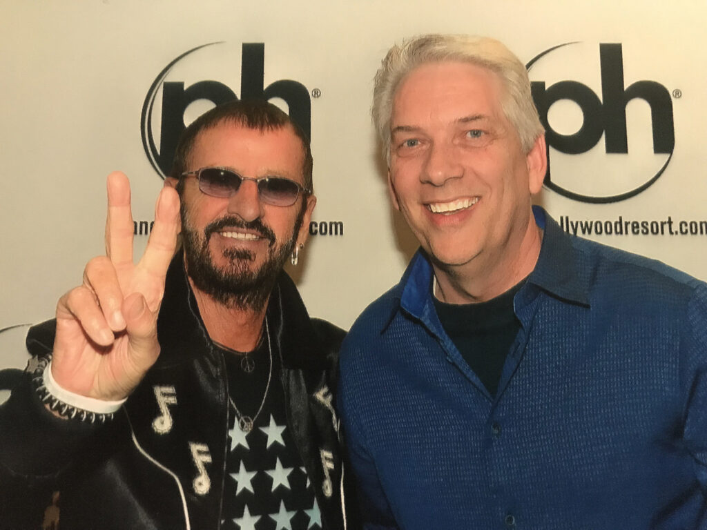 Kevin Guest was uplifted by the kindness shown to him by his drumming idol, Ringo Starr from the Beatles.