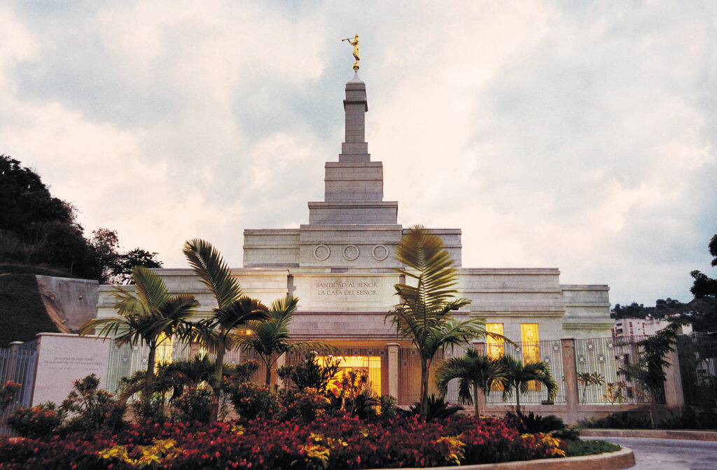 The Caracas Venezuela Temple.