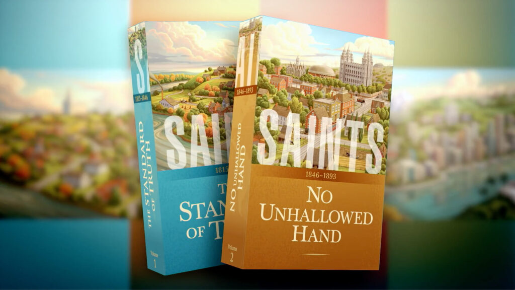 "Saints, Volume 2, No Unhallowed Hand, 1846-1893", se lanzará el 12 de febrero de 2019. Se han vendido más de 500,000 copias de "Saints, Volume 1, The Standard of Truth, 1815-1846" publicado en 2018.
