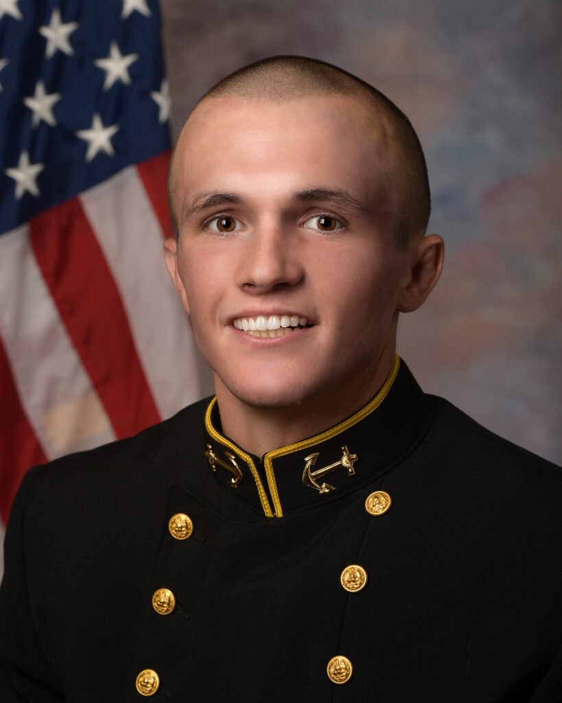 Wrestler Casey Cobb served a mission to Chile before accepting an appointment to the United States Naval Academy.